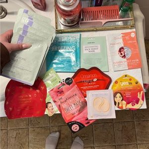 21 PIECE SHEET FACE MASK BUNDLE